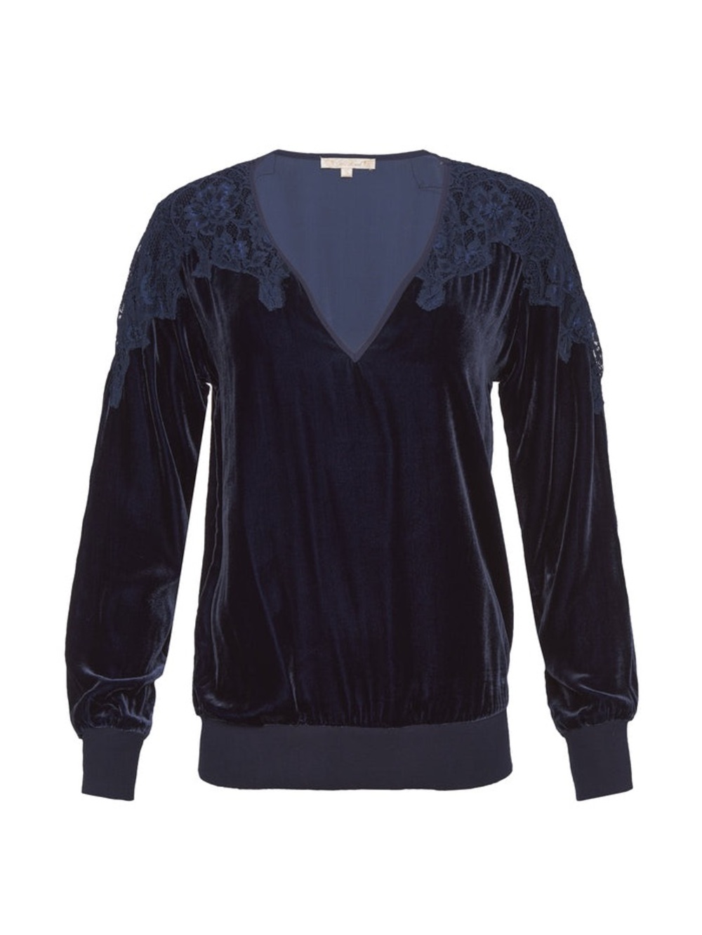 Gold Hawk burgundy silk-blend velvet blouse
